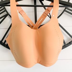 Lululemon Airsupport Bra - Warm Apricot/Silver Blue 38DD - Sports Bra